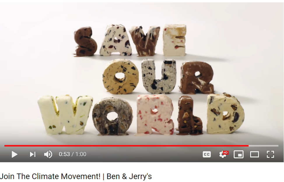 Ben & Jerrys Save Our World