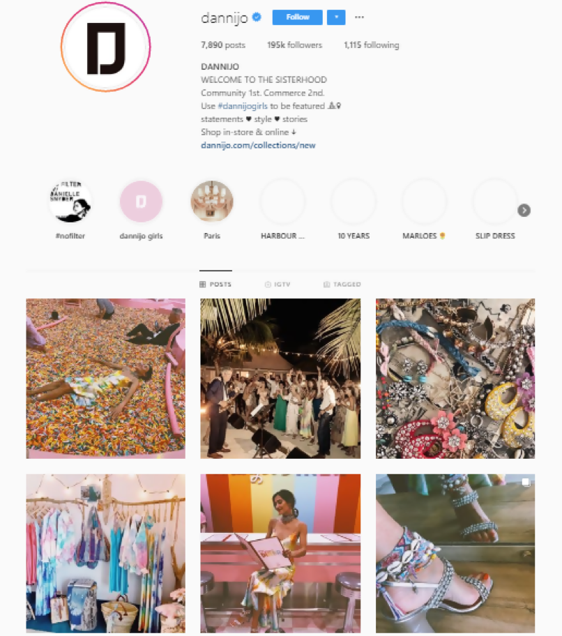 Dannijo Instagram